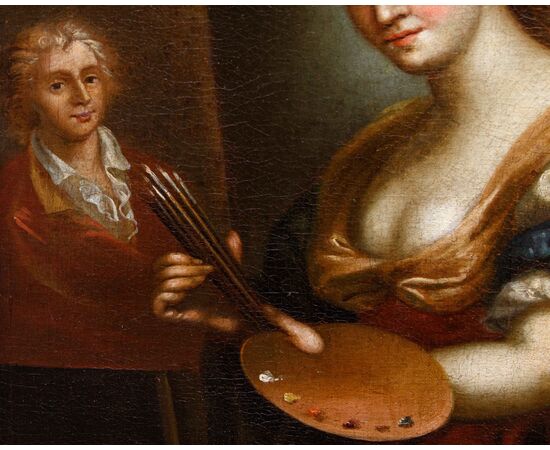 Scuola bolognese, XVII Secolo, Ritratto di Ginevra Cantofoli