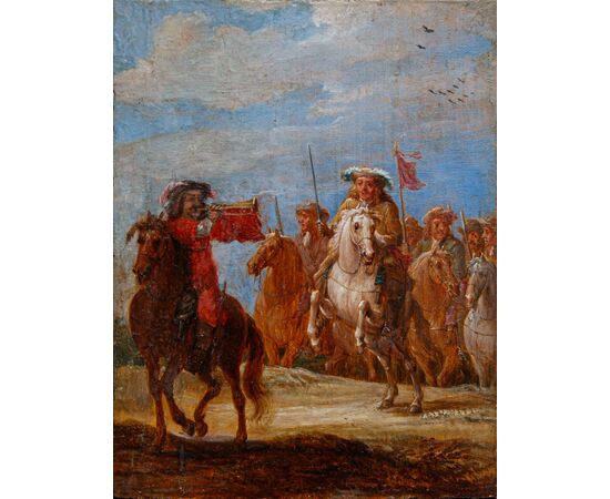 Lambert de Hondt I (1620–1652), Scene di battaglia