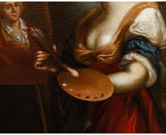 Scuola bolognese, XVII Secolo, Ritratto di Ginevra Cantofoli