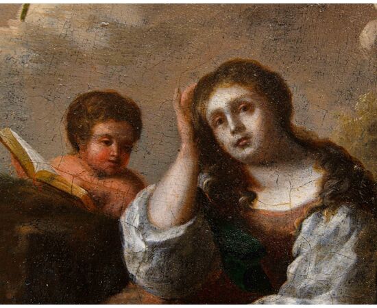 Artista fiammingo attivo in Italia, XVII Secolo, Maddalena penitente