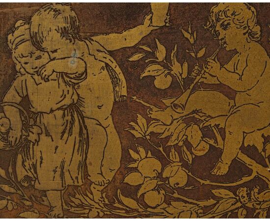 XVIII secolo, Allegorie delle stagioni con putti