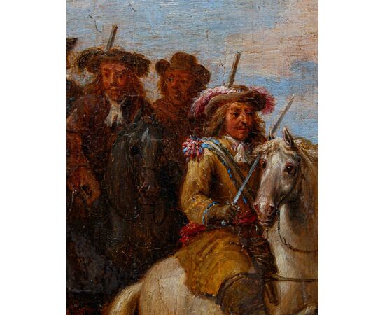 Lambert de Hondt I (1620–1652), Scene di battaglia