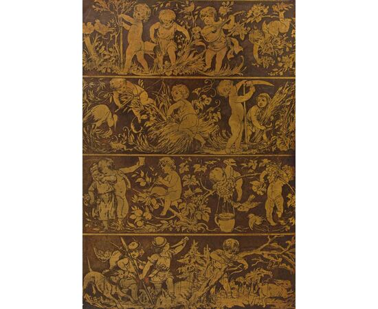 XVIII secolo, Allegorie delle stagioni con putti