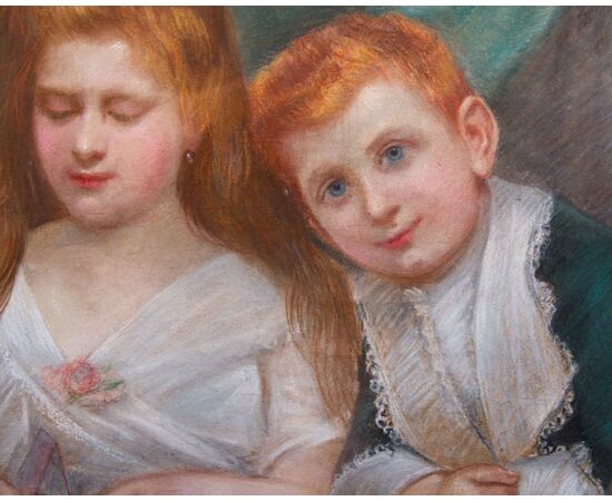 Scuola francese, XX secolo, Tre fratelli