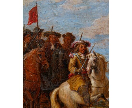 Lambert de Hondt I (1620–1652), Scene di battaglia