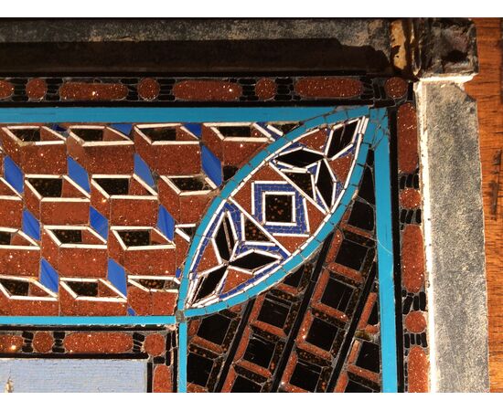 Straordinario micromosaico, veneziano.