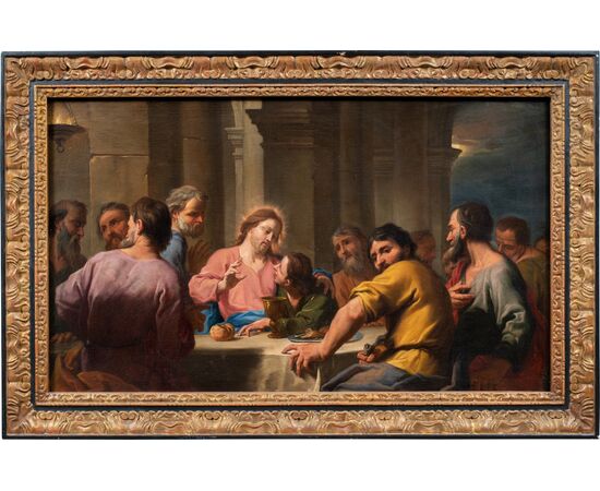 Antonio Molinari (Venezia 1655 - Venezia 1704) - Ultima Cena.