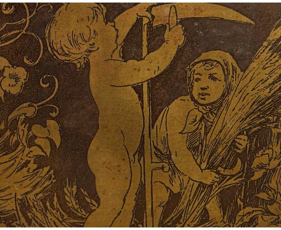 XVIII secolo, Allegorie delle stagioni con putti