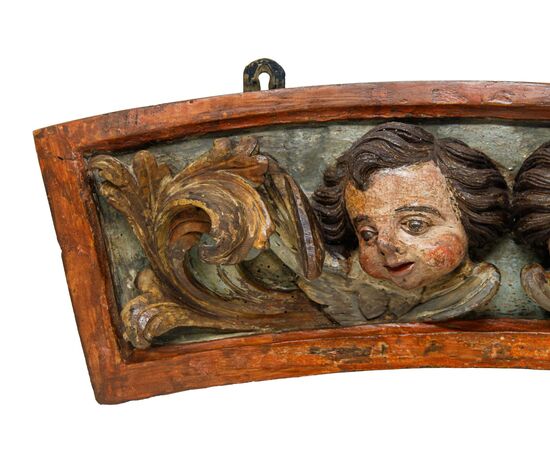 XVII Secolo, Rilievo con teste di putti