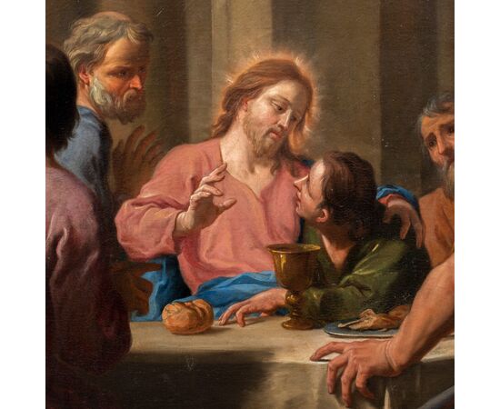 Antonio Molinari (Venezia 1655 - Venezia 1704) - Ultima Cena.
