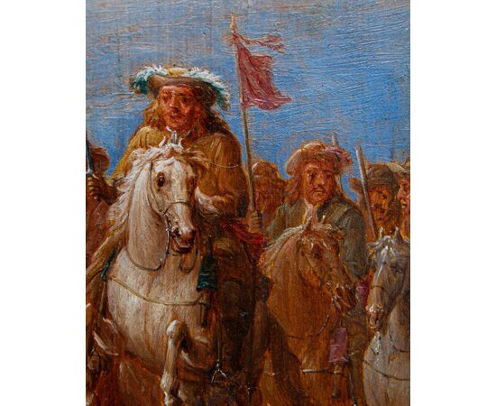Lambert de Hondt I (1620–1652), Scene di battaglia