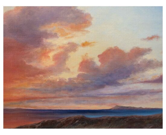 XIX secolo, Paesaggio al tramonto