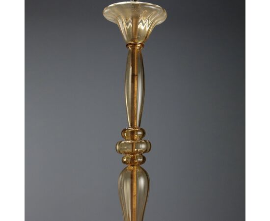 Lampadario Murano in Vetro Soffiato XX Secolo