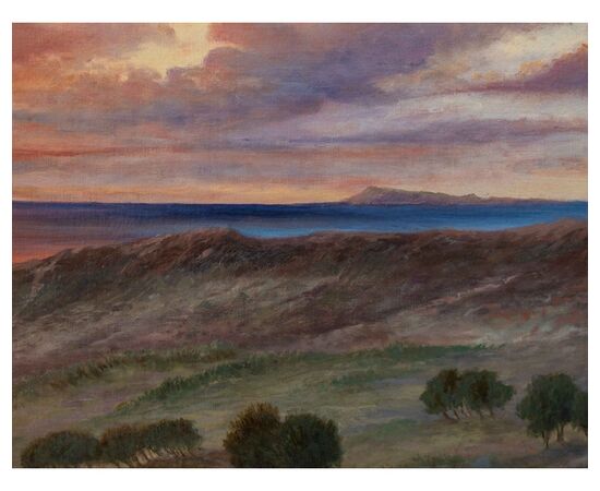 XIX secolo, Paesaggio al tramonto