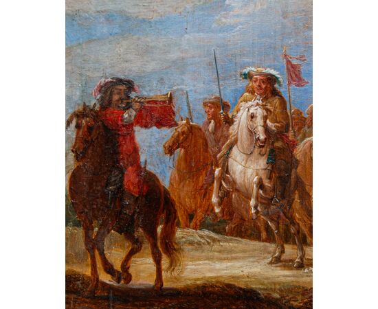Lambert de Hondt I (1620–1652), Scene di battaglia