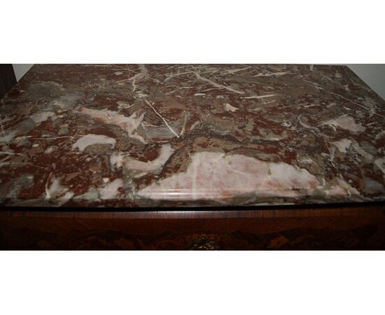 Secretaire francese in legno di palissandro