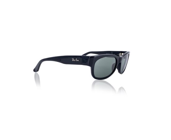 RAY-BAN Occhiali da Sole Vintage in Acetato Col. Nero Rectangle