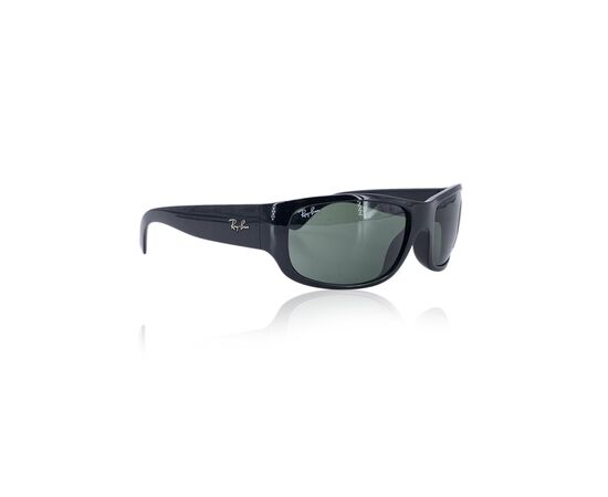 RAY-BAN Occhiali da Sole in Plastica Col. Nero Rectangle