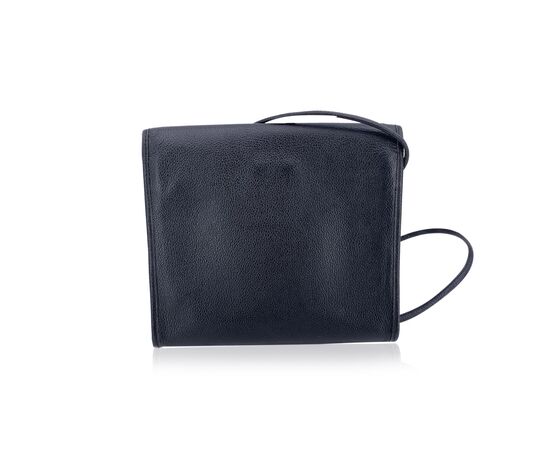 YVES SAINT LAURENT Borsa a Tracolla Vintage in Pelle Col. Nero M