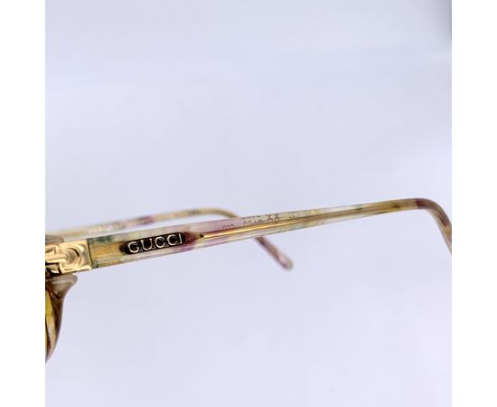 GUCCI Occhiali da Sole Vintage in Acetato Col. Beige
