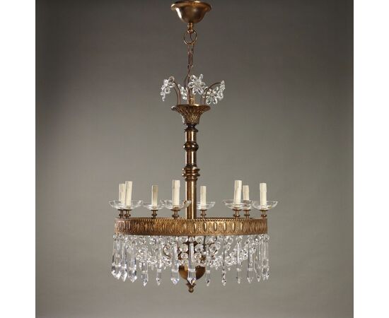 Lampadario in Stile Impero Italia XX Secolo