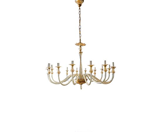 Grande Lampadario di Murano a 16 bracci