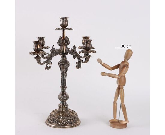 Candelabro in Argento 925 Mazzuccato Milano