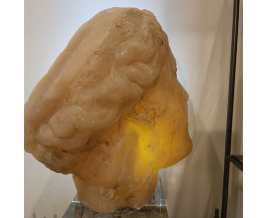 Scultura in cera “ Il volto”  di Alessandro La Motta