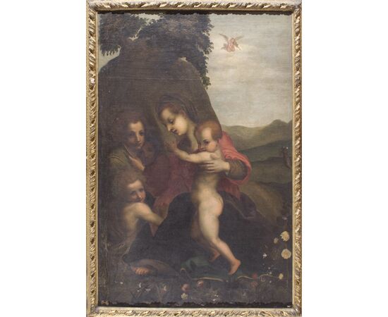 Dipinto antico replica di Andrea del Sarto