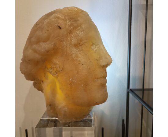 Scultura in cera “ Il volto”  di Alessandro La Motta