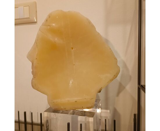 Scultura in cera “ Il volto”  di Alessandro La Motta