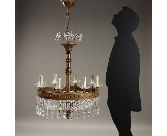 Lampadario in Stile Impero Italia XX Secolo