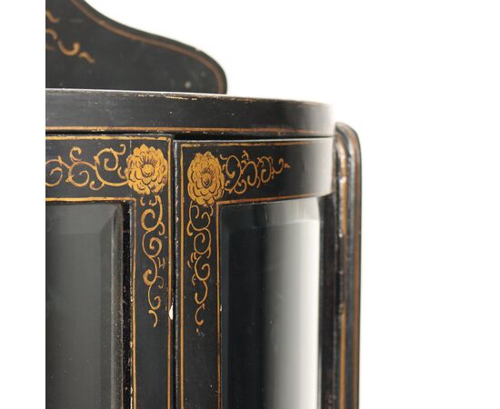 Vetrinetta con Specchio in Stile Chinoiserie Italia, XX Secolo