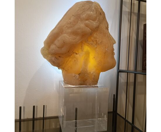 Scultura in cera “ Il volto”  di Alessandro La Motta