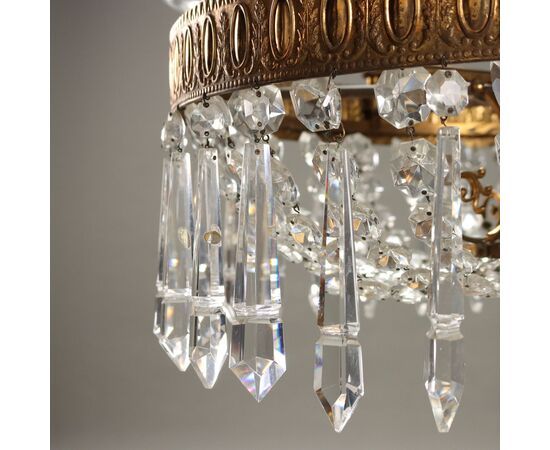 Lampadario in Stile Impero Italia XX Secolo