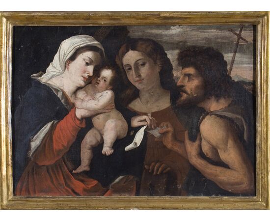 Dipinto del XVI sec. Madonna con bambino