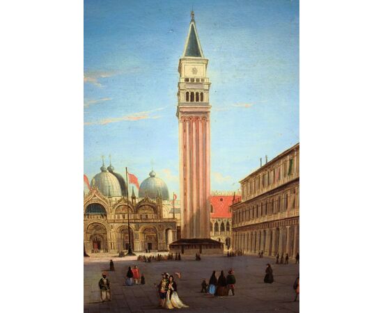 Venezia, veduta di Piazza San Marco   VENDUTO