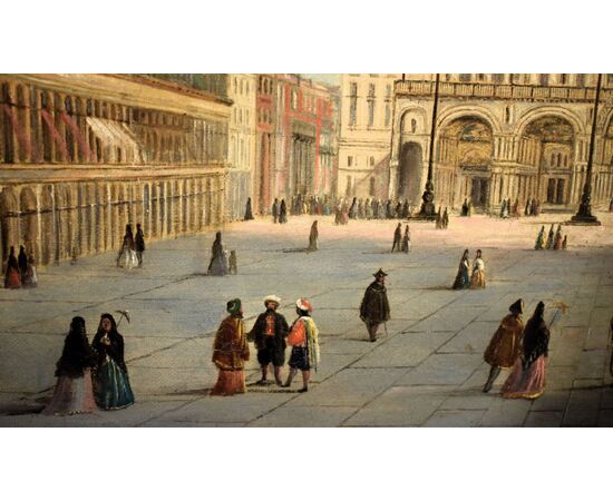 Venezia, veduta di Piazza San Marco   VENDUTO