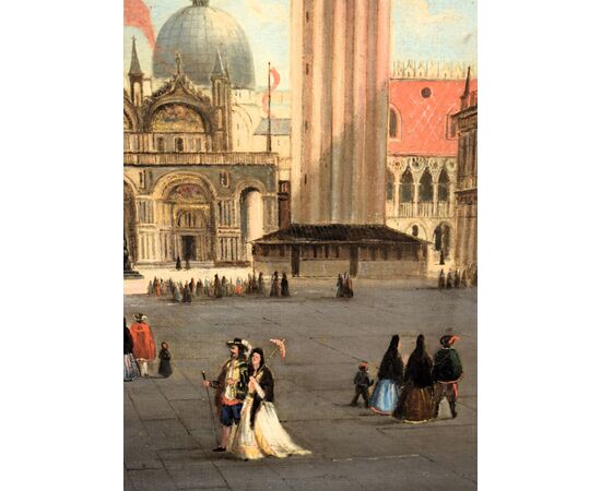 Venezia, veduta di Piazza San Marco   VENDUTO
