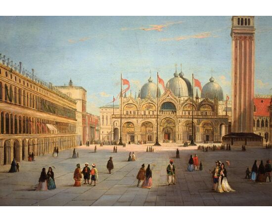 Venezia, veduta di Piazza San Marco   VENDUTO