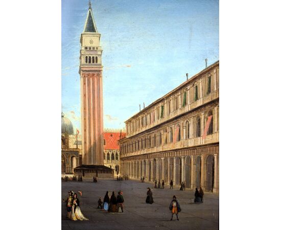 Venezia, veduta di Piazza San Marco   VENDUTO