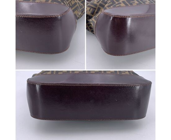 FENDI Borsa Shopper Vintage in Tela Col. Marrone FF M