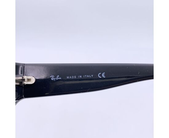 RAY-BAN Occhiali da Sole in Plastica Col. Nero Rectangle