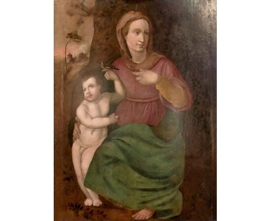 Dipinto Rinascimento Toscano XVI Sec.