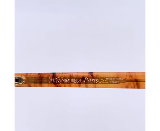 YVES SAINT LAURENT Occhiali da Sole Vintage in Acetato Col. Arancione