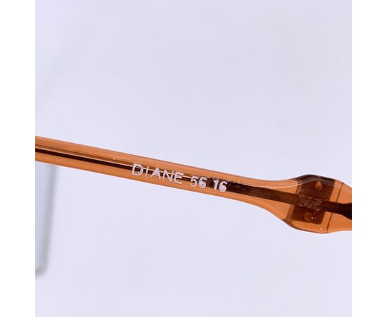 YVES SAINT LAURENT Occhiali da Sole Vintage in Acetato Col. Arancione