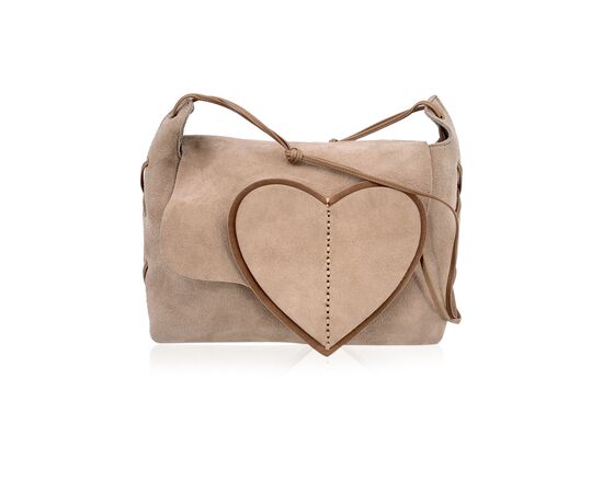 GUCCI Borsa a Tracolla in Camoscio Col. Beige S