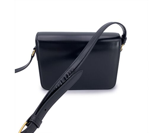 CELINE Borsa a Tracolla in Pelle Col. Nero Triomphe S