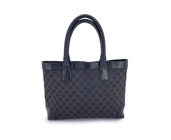GUCCI Borsa Shopper in Tela Col. Marrone M