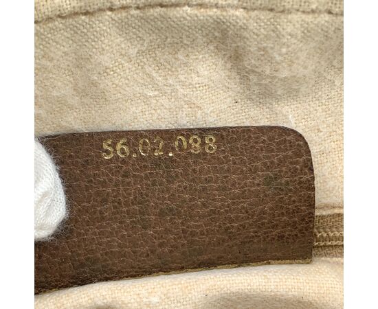 GUCCI Borsa a Tracolla Vintage in Tela Col. Beige Ophidia M